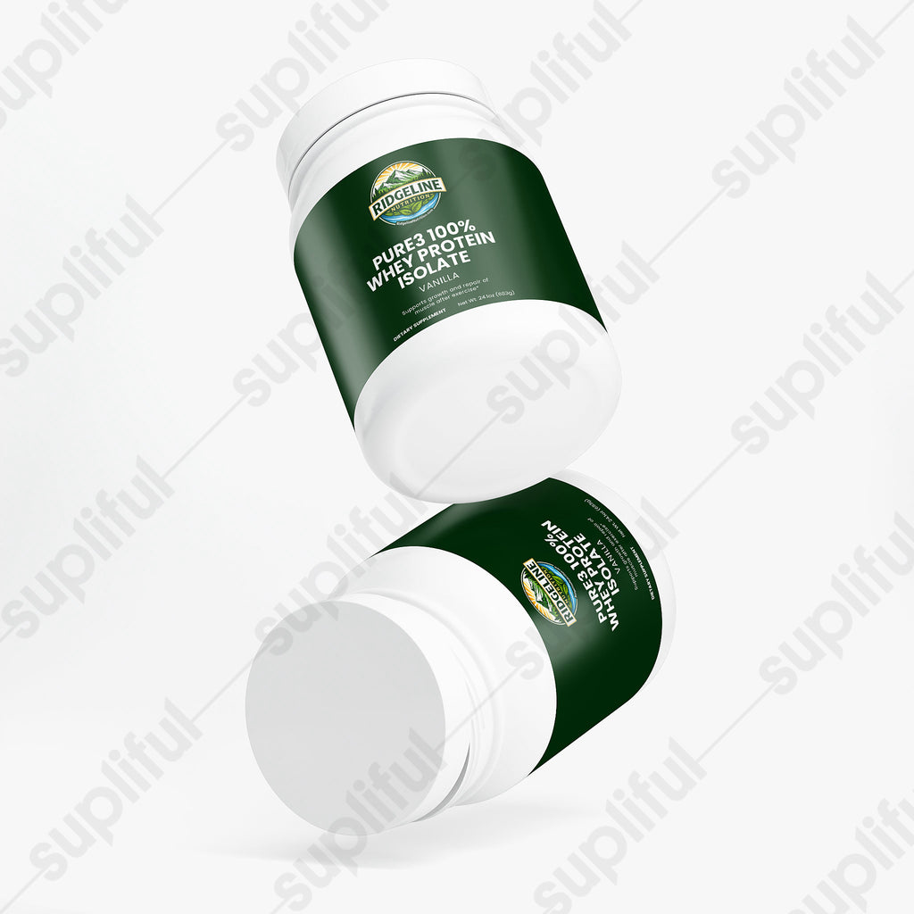 Pure3 100% Whey Protein Isolate (Vanilla)