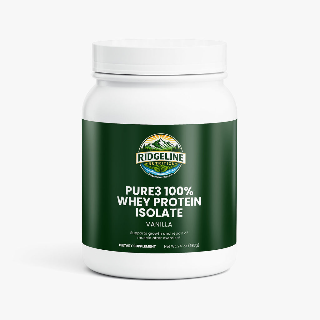 Pure3 100% Whey Protein Isolate (Vanilla)