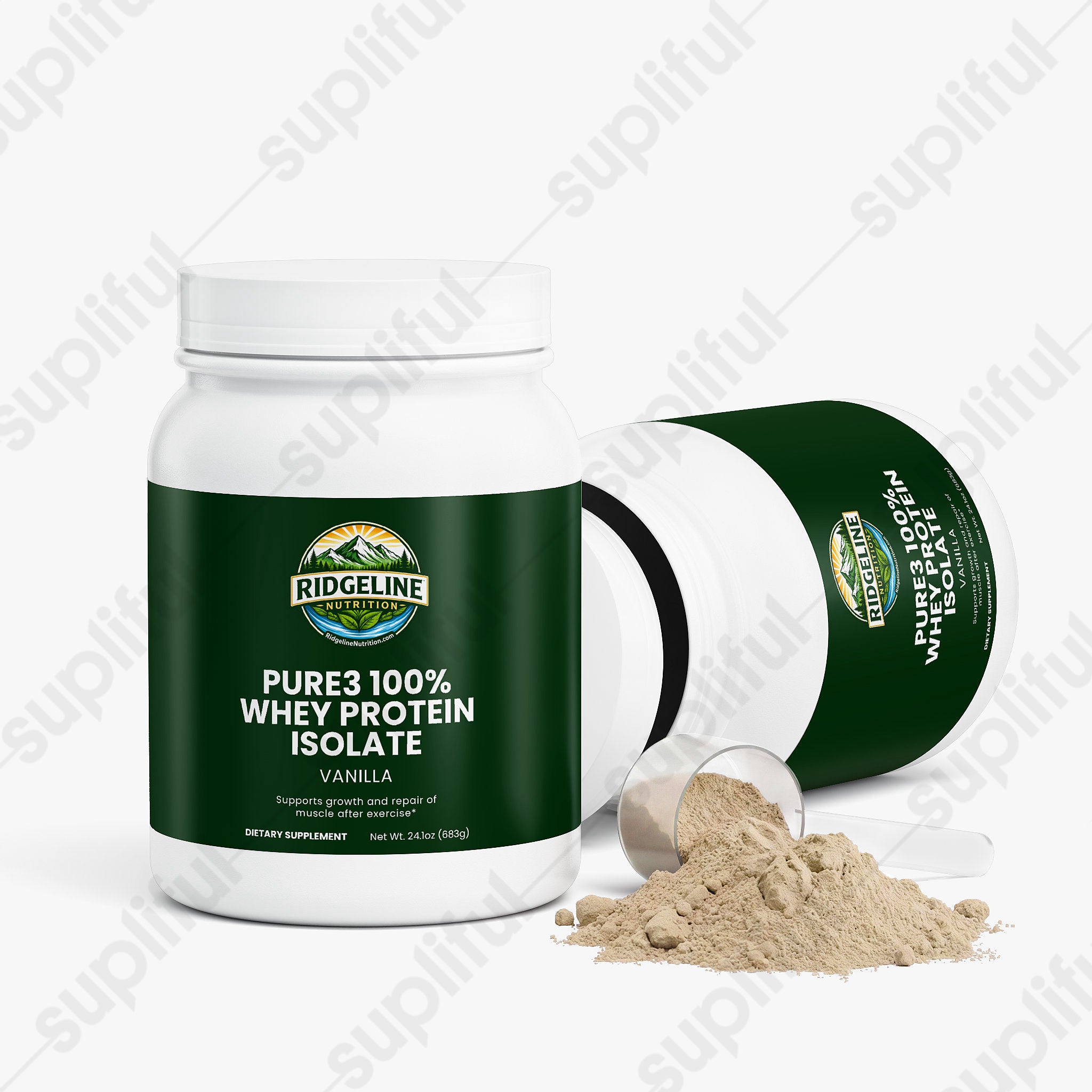 Pure3 100% Whey Protein Isolate (Vanilla)