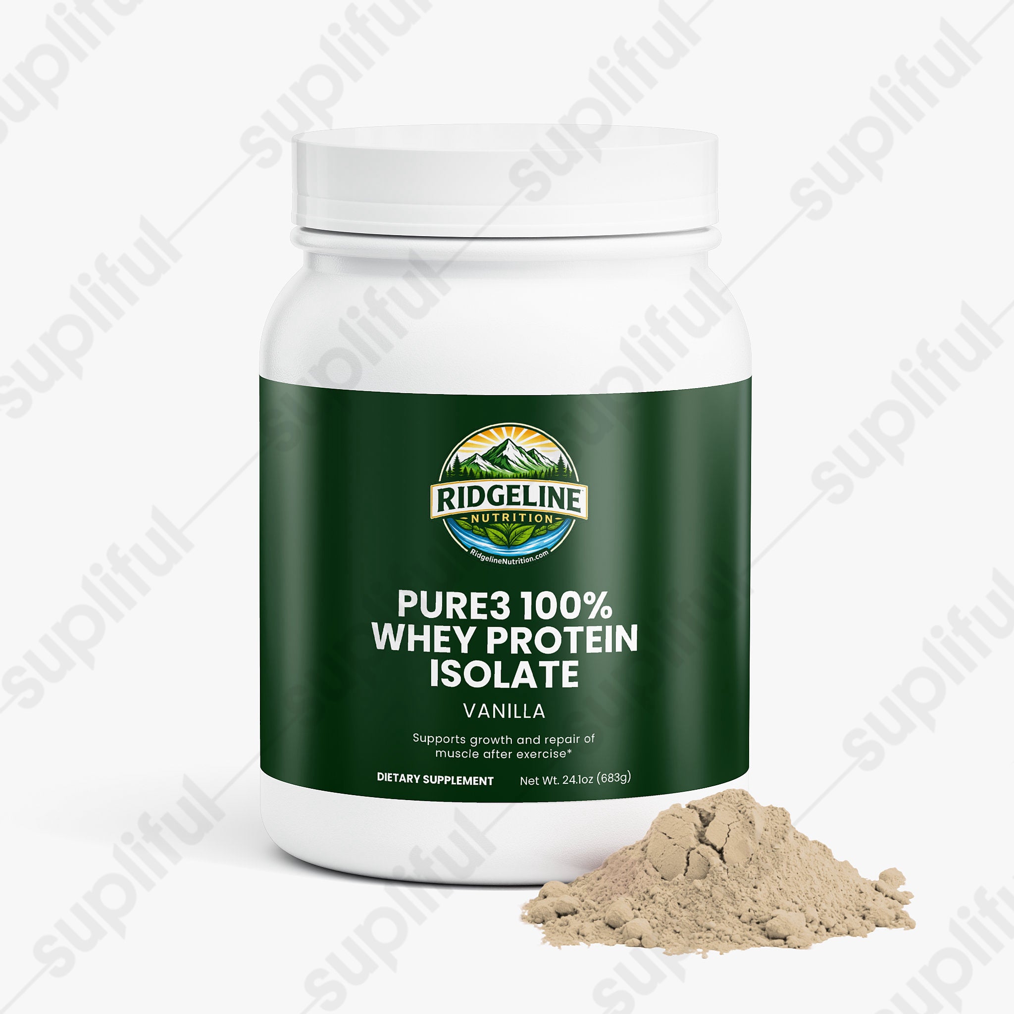 Pure3 100% Whey Protein Isolate (Vanilla)
